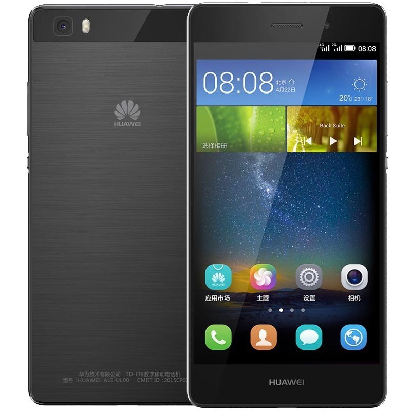 HUAWEI P8 ALE-UL00（黑色） 移动/联通双4G智能手机 青春版