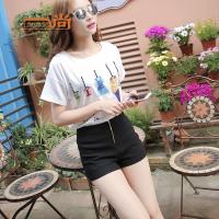 一尚 夏季新款三分<em>打底</em>裤不<em>起球短裤</em>女薄款弹