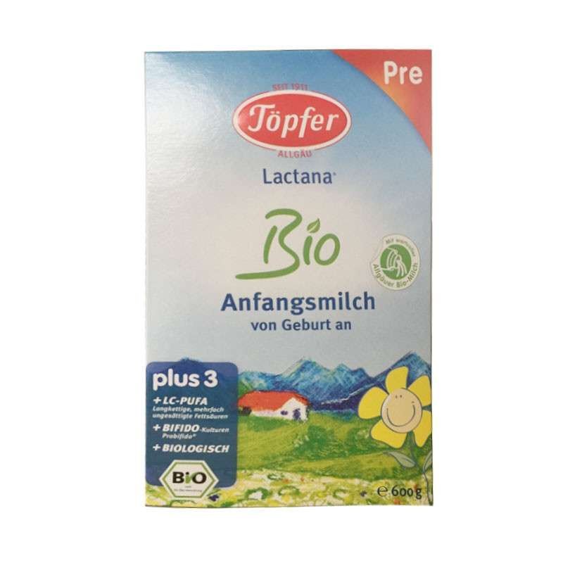 德国原装特福芬Topfer奶粉 pre段（0-3个月）600g