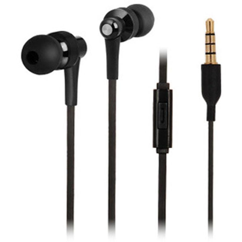 声丽（Senic) 有线耳机 MX154i 入耳式 手机通讯耳机 带线控 黑色