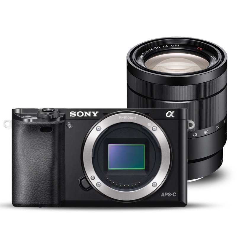 索尼(SONY) ILCE-6000L/A6000 微单数码相机 (E16-70mm 单镜套装) 黑机