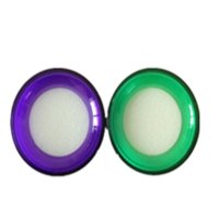 圆形彩色海绵缸 海绵缸 沾水缸 财务办公 湿手器