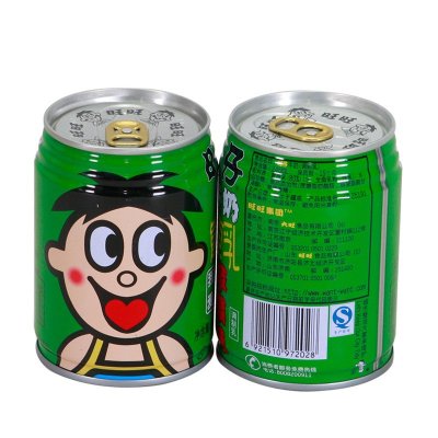 旺旺旺仔牛奶 245ml苹果味 罐装 复原乳品早餐