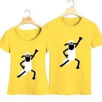 夏季男奔跑吧兄弟同款T恤跑男T恤衣服卡通小