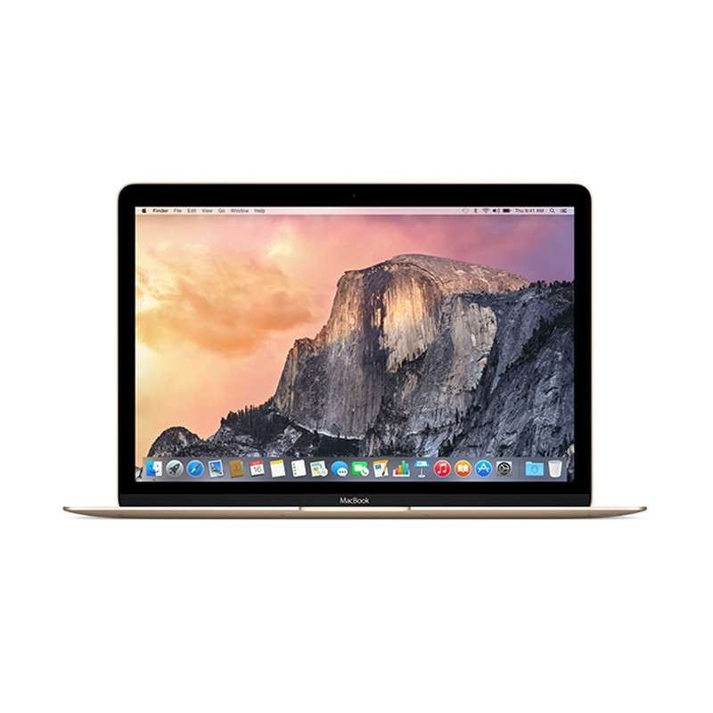 港版苹果新发布MacBook MK4M2ZP/A 12英寸 双核心 8G内存 1.1Gz 金色 256GB