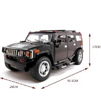 超大吉普车1:8悍马H2遥控开车门外接MP3玩具