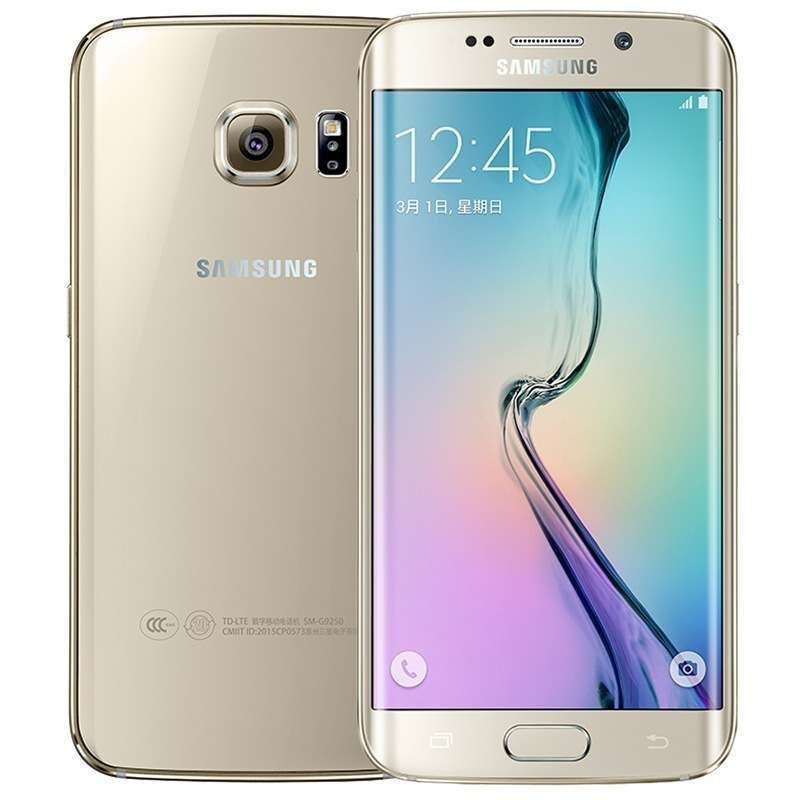 三星 Galaxy S6 edge（G9250）64G版 （铂光金）全网通4G手机