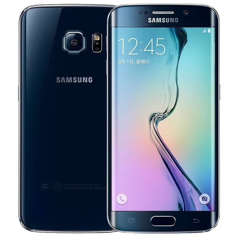 三星 Galaxy S6 edge（G9250）32G版 （星钻黑）全网通4G手机 双曲面