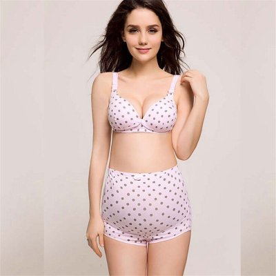 【<em>玫瑰</em>线<em>妈咪文胸</em>内裤 】休闲时尚孕妇装 纯棉