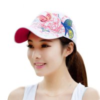 HMANH 棒球帽女 户外太阳帽 韩版新款防晒鸭