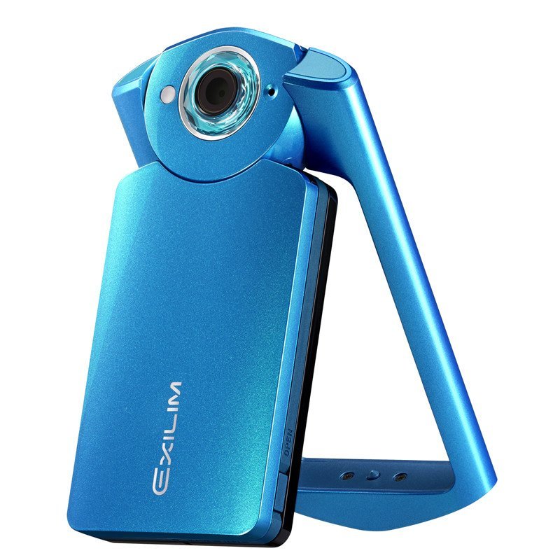 Casio 卡西欧 EX-TR550 （蝴蝶蓝） 自拍神器 美颜数码照相机+16G卡