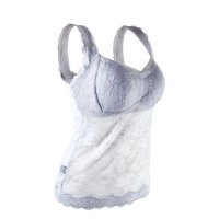 金爱丝抹胸式吊带背心 女士性感蕾丝镂空带罩