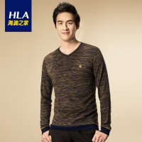 Heilan Home\/海澜之家2015秋季新品男装V领长