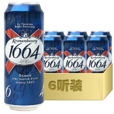 【进口酒 】凯旋1664 法国进口 凯旋1664 黄啤