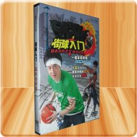 正版街球初级基本功入门学练盒装DVD 街头篮