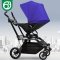 Orbit Baby G3美国进口婴儿推车高景观避震双向可躺可坐全蓬婴儿推车 尚酷蓝绿