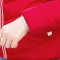 米纱2015冬季新款韩版时尚清新修身短款立领连帽羽绒棉服外套8603 XXXL 粉色