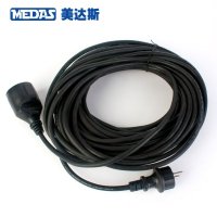 电动割草机电源线 欧标电源专业子母线 电源延