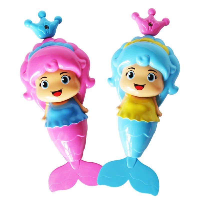汇乐 戏水玩具美人鱼 洗澡玩具 浮水玩具高清实拍图