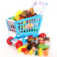 贝恩施 过家家玩具套装 超市梦幻购物车 儿童益