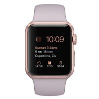 Apple\/苹果Watch手表 玫瑰金色铝金属表壳熏衣