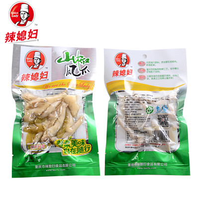 辣媳妇 泡椒凤爪85g重庆特产 山椒凤爪麻辣休闲零食香辣鸡脚鸡爪泡椒