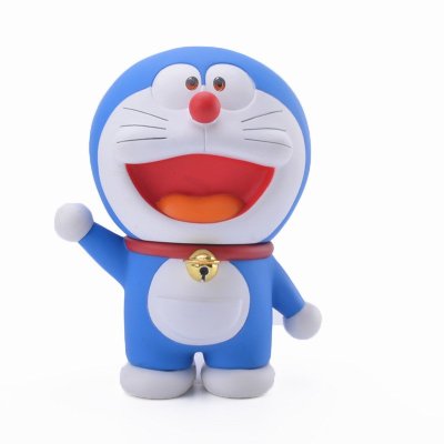 机器猫哆啦a梦手办叮当猫公仔纪念q版玩偶摆件玩具 戴