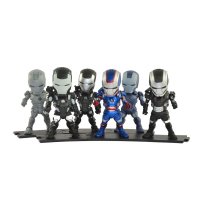 星球大战钢铁侠人偶Q版MK42手办模型玩具车