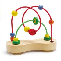 德国Hape 婴儿绕珠串珠 泡泡乐 周岁智力一岁宝宝益智玩具