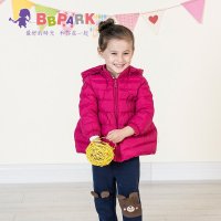 贝贝帕克 女童收腰羽绒服宝宝冬款保暖羽绒服