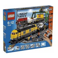 LEGO乐高积木玩具 城市CITY 货运火车(绝版)L