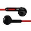 BYZ S850 红色 面条HIFI入耳式耳塞游戏耳麦电脑手机平板通用重低音线控耳机