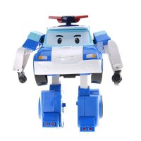 silverlit银辉 POLI变形警车珀利玩具机器人儿童