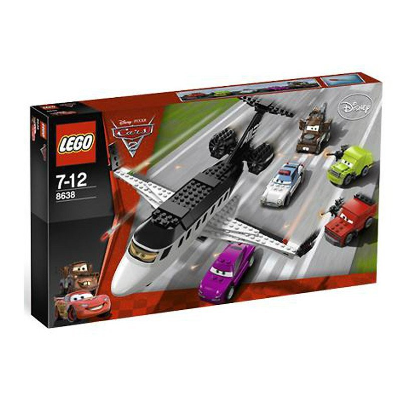 LEGO乐高积木玩具 汽车总动员系列 伺机出逃