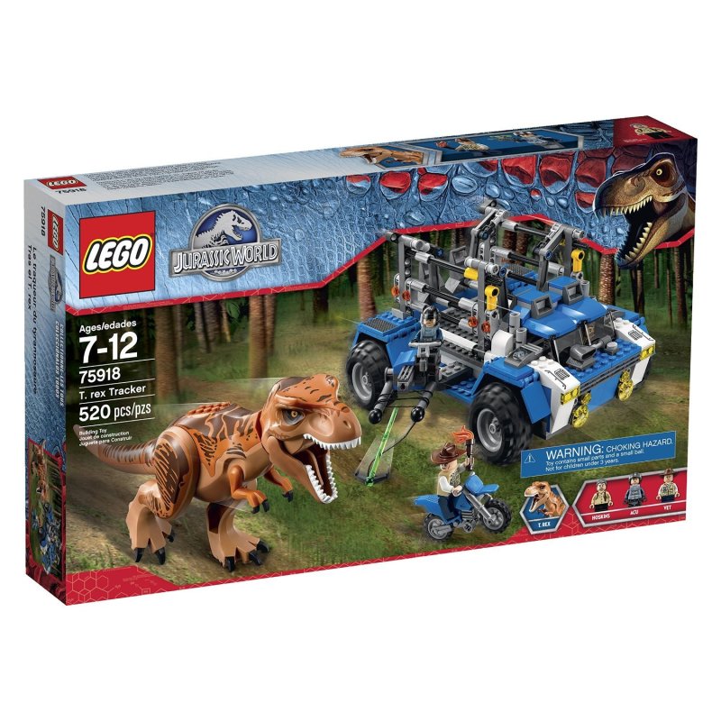LEGO\/乐高 侏罗纪公园 75918 暴龙捕猎车 乐高