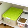 爱丽思IRIS 日本收纳箱大号42L玩具杂物衣物储物箱家用收纳箱家庭整理用品箱汽车周转箱后备箱收纳 绿