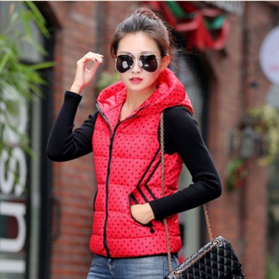 【悍<em>鹿</em>女士<em>马甲</em> 1】悍鹿2015新款<em>羽绒服</em>女短