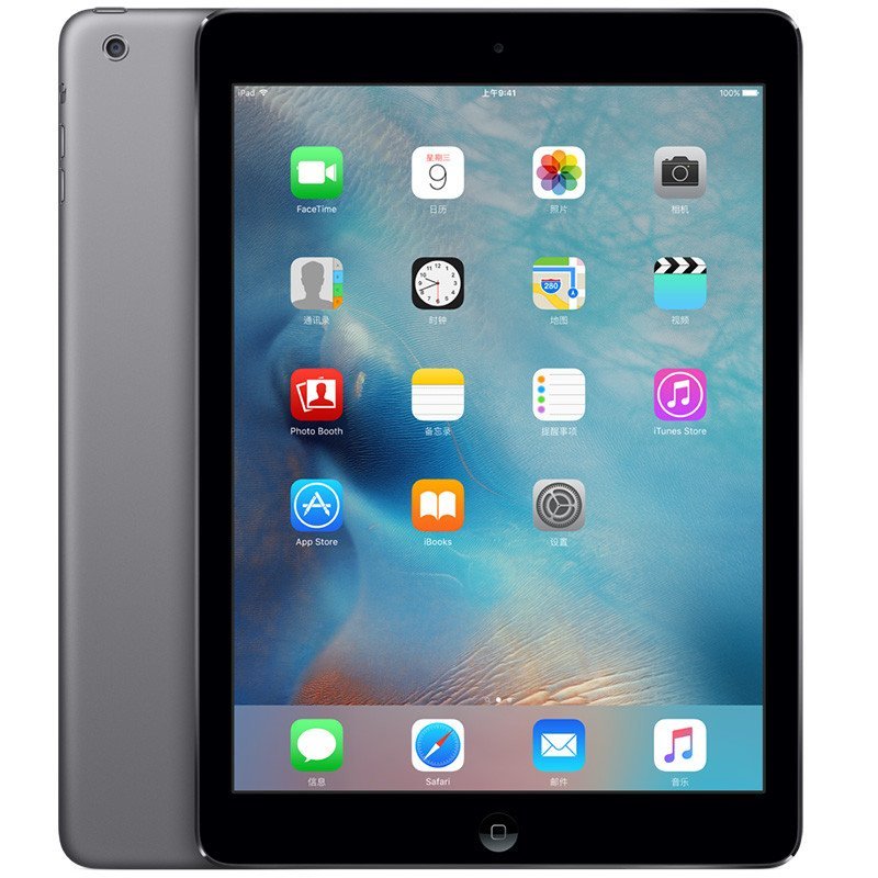 Apple iPad Air 9.7英寸 平板电脑 16G WLAN版 深空灰色 MD785CH/B