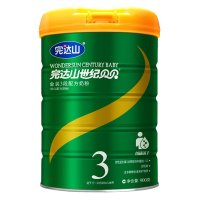 完达山奶粉世纪贝贝金装幼儿配方奶粉3段900