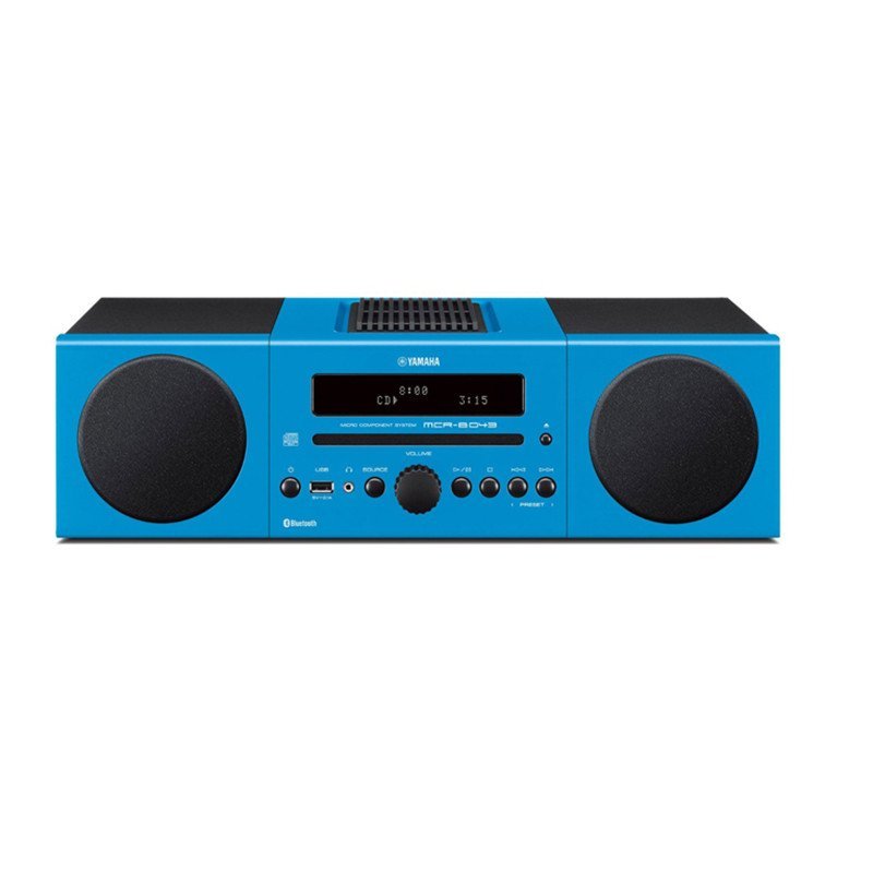 Yamaha/雅马哈MCR-B043 蓝牙CD无线桌面组合HiFi音响FM家用音箱 浅蓝色