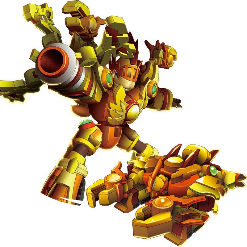 斗龙战士3龙印之战合体变形儿童玩具全套十二