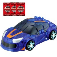 灵动创想 魔幻车神套装儿童对战变形机器人玩具 威甲车神-蓝色【报价大全、价格、商铺】-苏宁易购开放平台