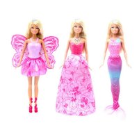 芭比 Barbie 童话换装组 DIY活动人偶换衣服过家家游戏X9457【专卖店、旗舰店、报价大全】-苏宁易购开放平台