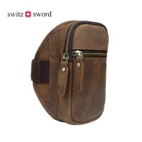 瑞士军刀十字架系列欧美复古个性休闲真皮男士