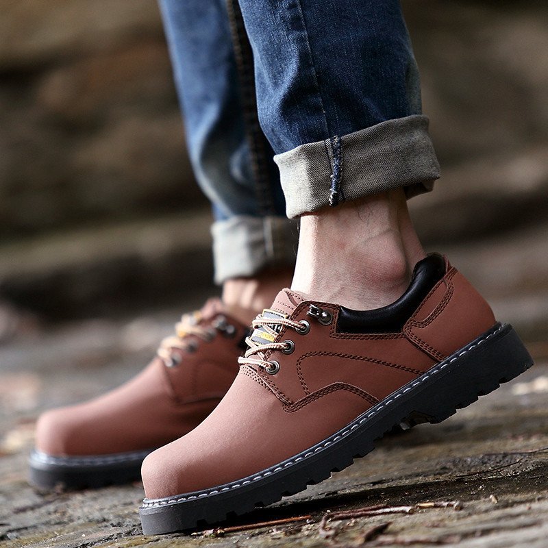 t系列】PeetDullaert2016新款真皮厚底工装鞋男