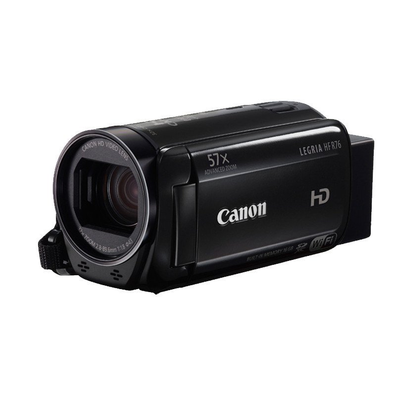 佳能(Canon)HF R76 家用数码摄像机(黑色) 佳能
