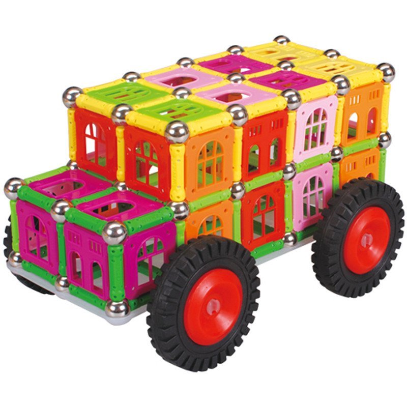 【LUCKY TED系列】磁力棒500件桶装儿童益