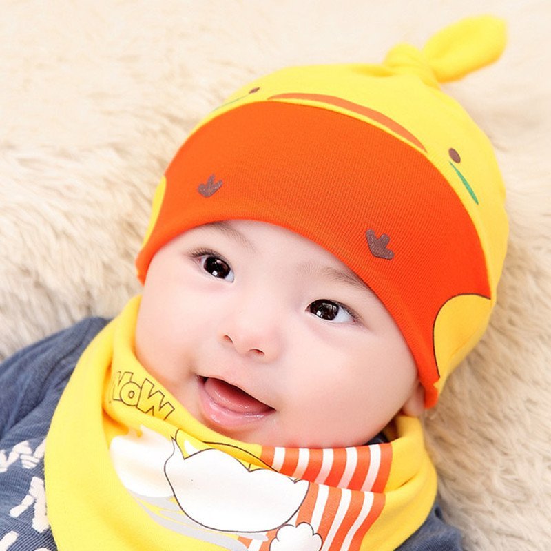 【kocotree系列】韩版宝宝套头帽布帽婴儿帽童