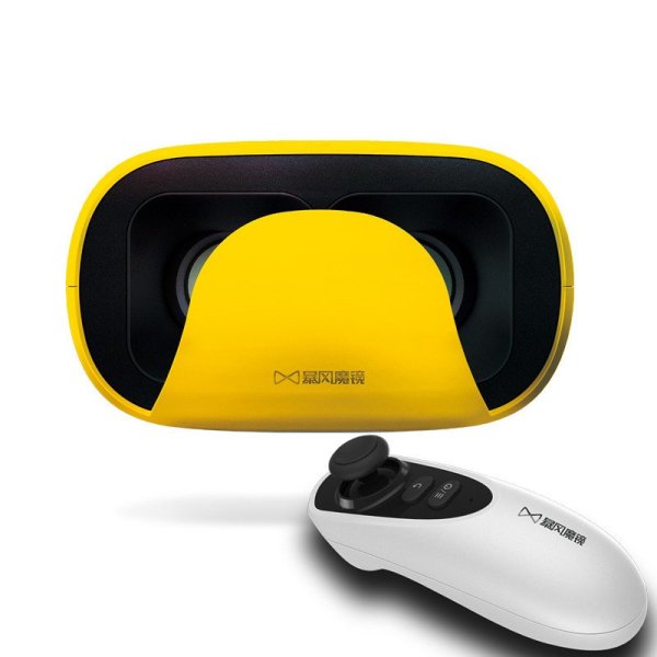 【艺橙科技专卖店】暴风魔镜小D眼镜 黄黄色