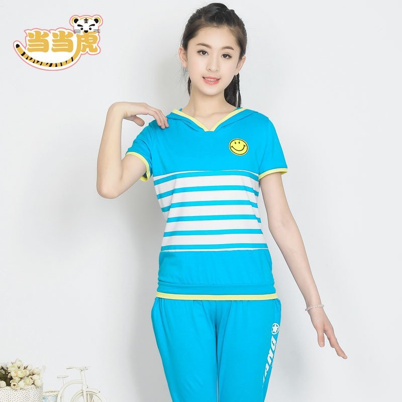 【当当虎系列】大女童夏装10两件套12-13-15